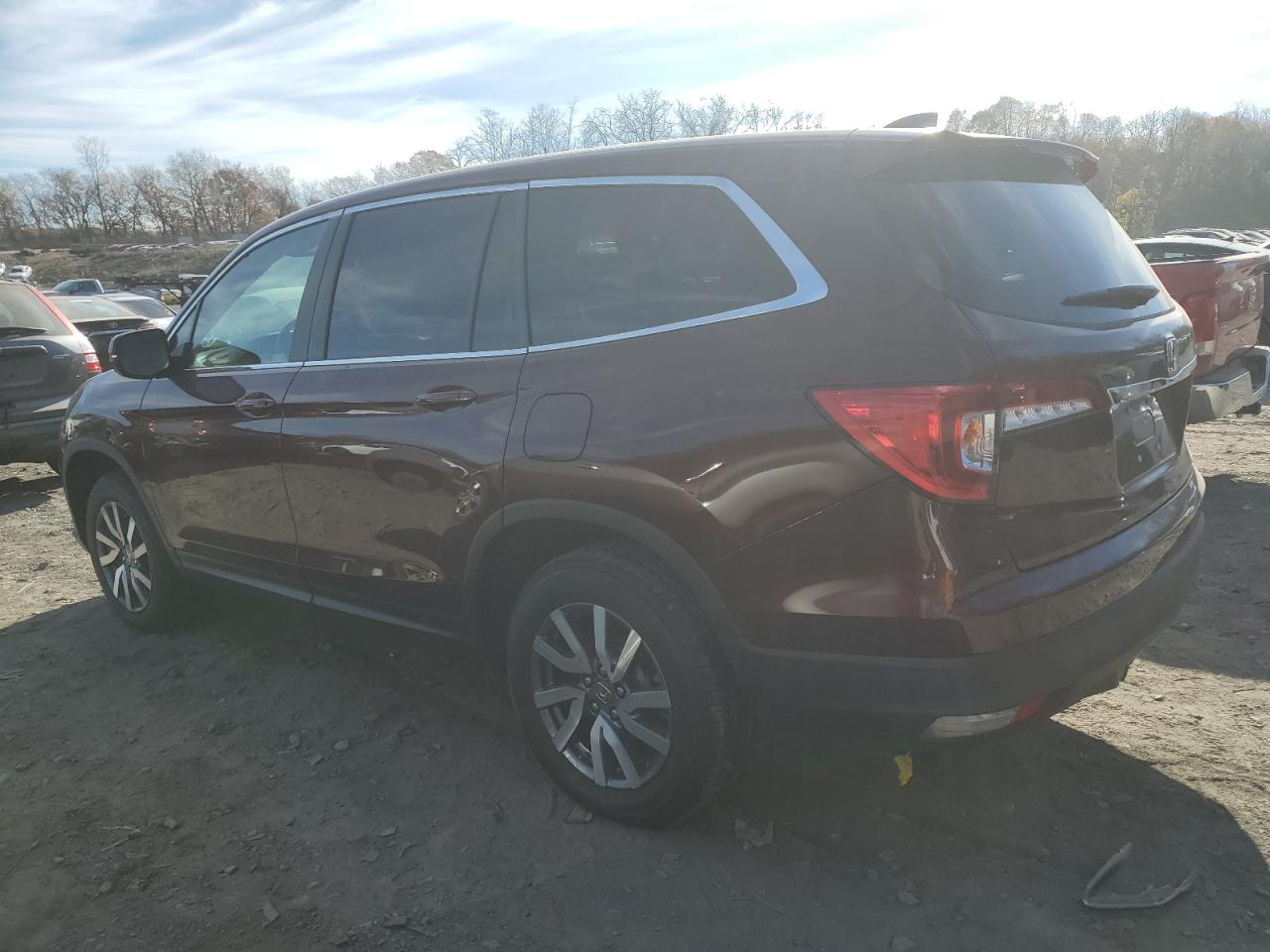 Lot #2991391857 2021 HONDA PILOT EXL