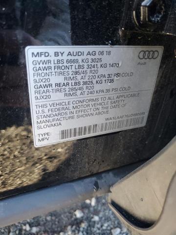 VIN WA1LAAF70JD050065 2018 AUDI Q7 no.13