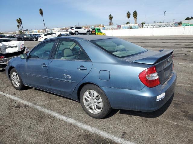 TOYOTA CAMRY LE 2002 blue  gas 4T1BE32K62U569761 photo #3