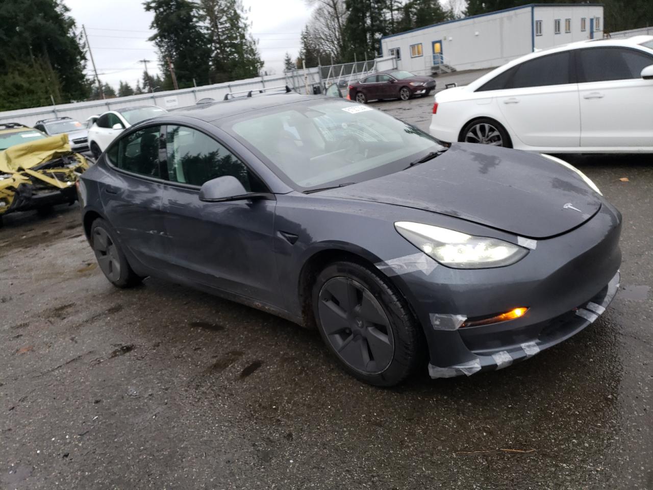 Lot #3030863498 2023 TESLA MODEL 3