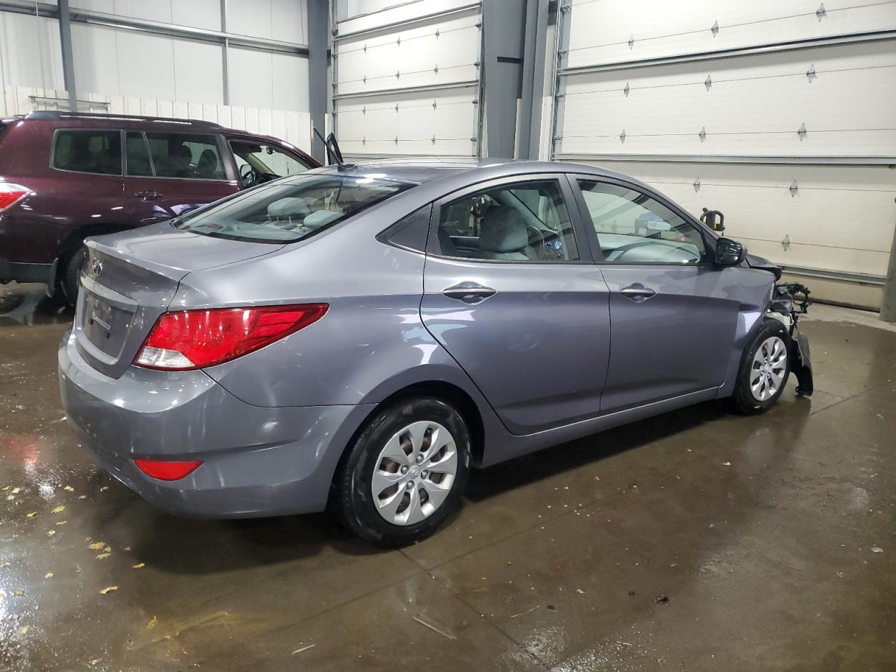 Lot #2979386640 2015 HYUNDAI ACCENT GLS