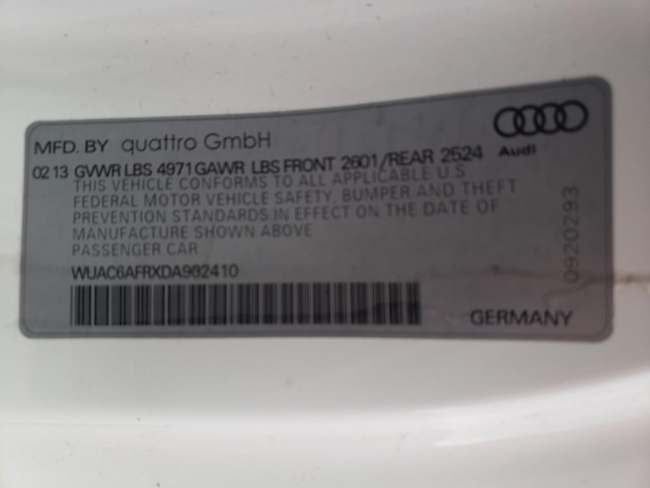 Lot #3025779310 2013 AUDI RS5