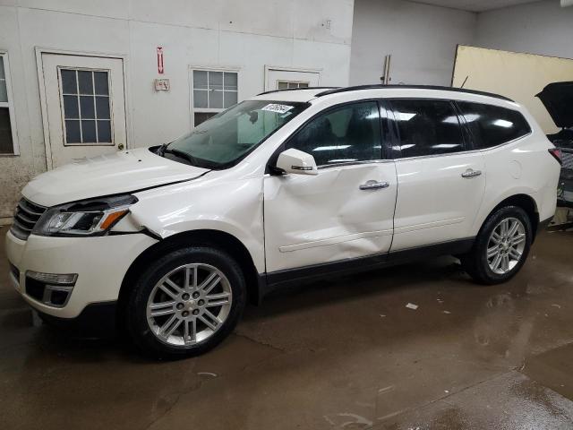 CHEVROLET TRAVERSE L 2015 white  gas 1GNKRGKD9FJ328051 photo #1