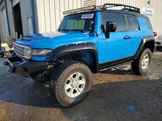 TOYOTA FJ CRUISER 2007 blue  gas JTEBU11F670011774 photo #1