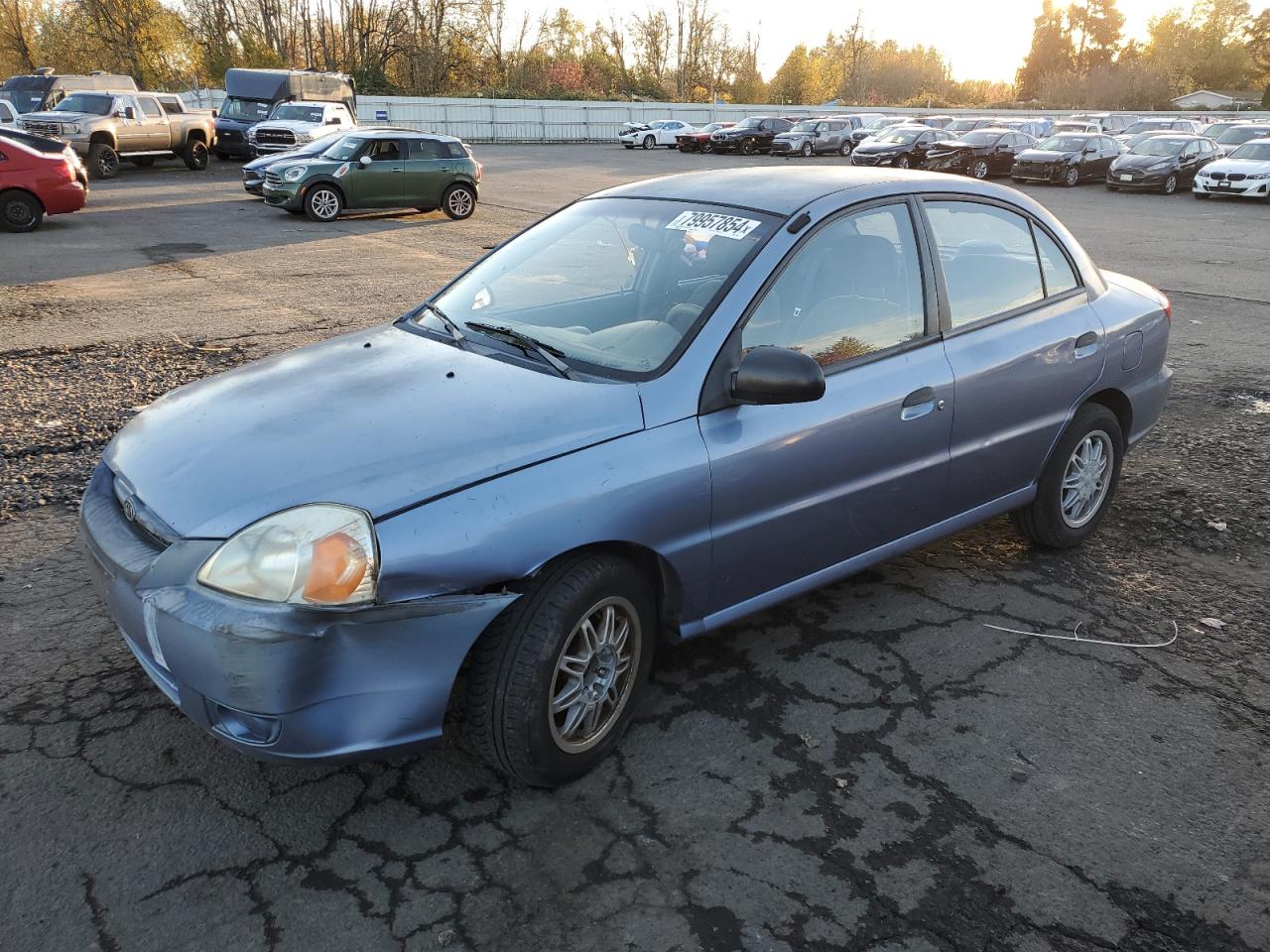 Lot #2969665277 2004 KIA RIO