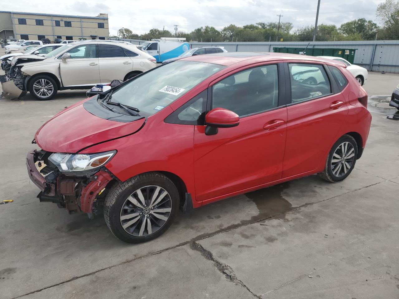 Lot #2960201227 2015 HONDA FIT EX