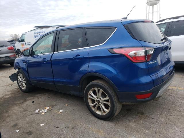 FORD ESCAPE SE 2017 blue 4dr spor gas 1FMCU0GD7HUA49089 photo #3