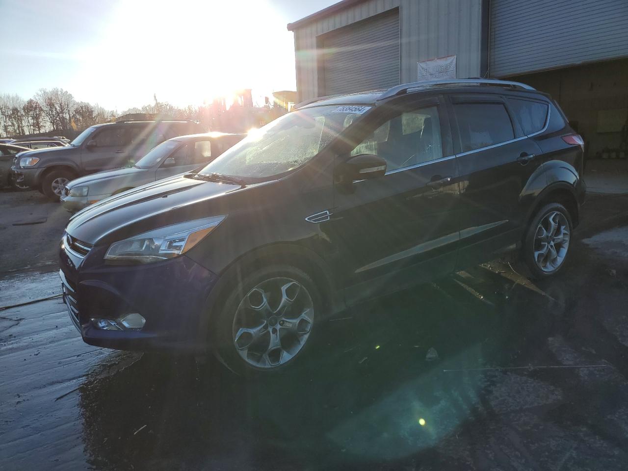 Lot #3028599939 2014 FORD ESCAPE TIT