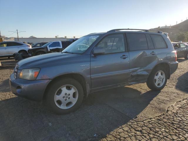 TOYOTA HIGHLANDER 2005 gray  gas JTEDP21A150084221 photo #1