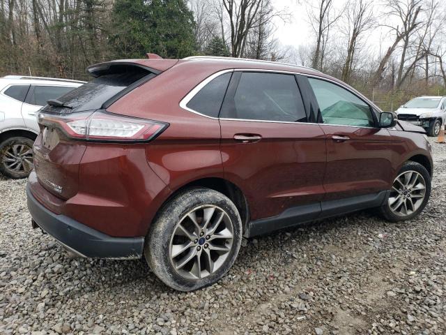 FORD EDGE TITAN 2016 maroon  gas 2FMPK4K95GBC10142 photo #4