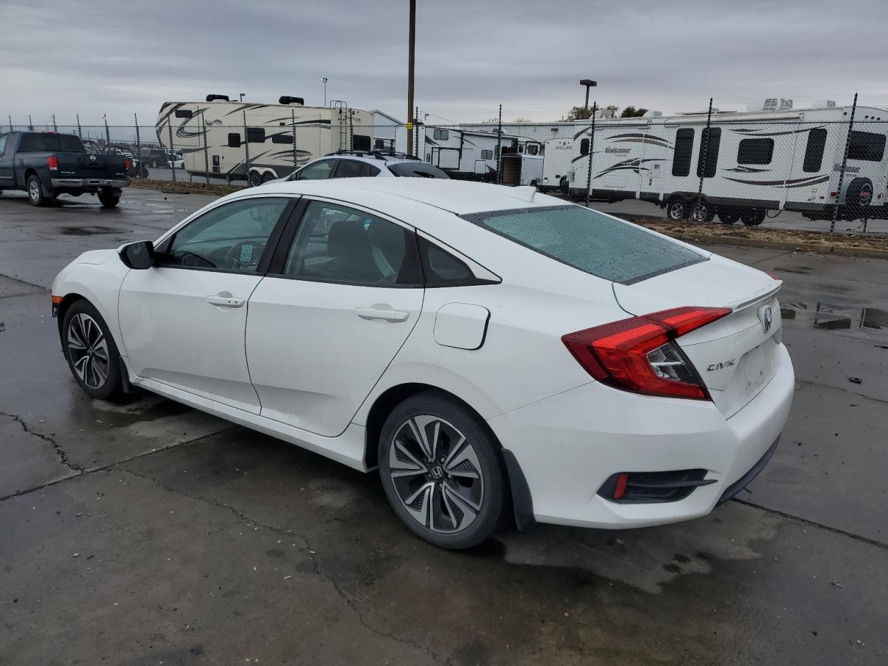 Lot #3022733350 2017 HONDA CIVIC EX