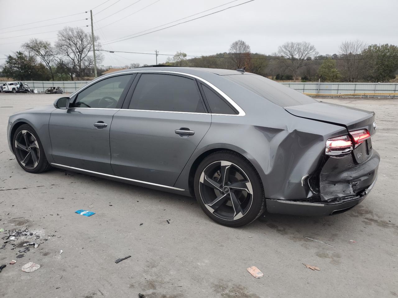 Lot #3027046795 2015 AUDI A8 L QUATT