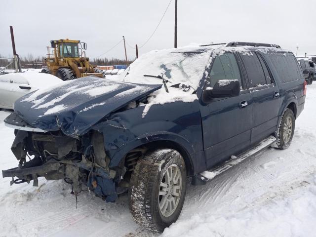 FORD EXPEDITION 2014 blue 4dr spor flexible fuel 1FMJK1J57EEF40692 photo #1