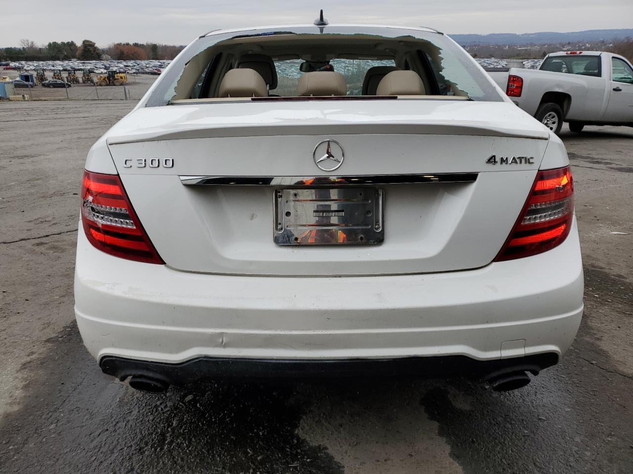 Lot #2994093492 2013 MERCEDES-BENZ C 300 4MAT