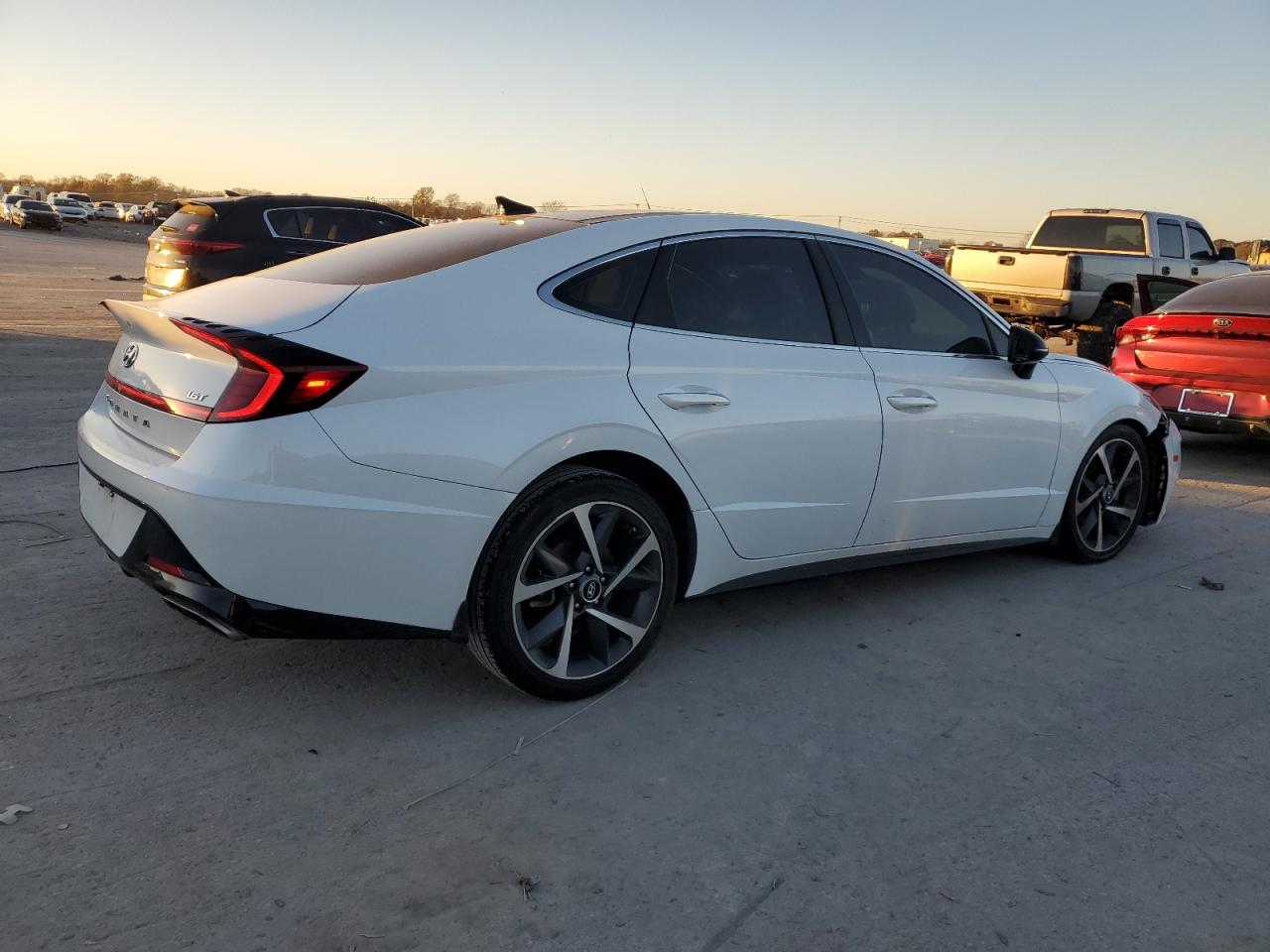 Lot #3028539955 2021 HYUNDAI SONATA SEL