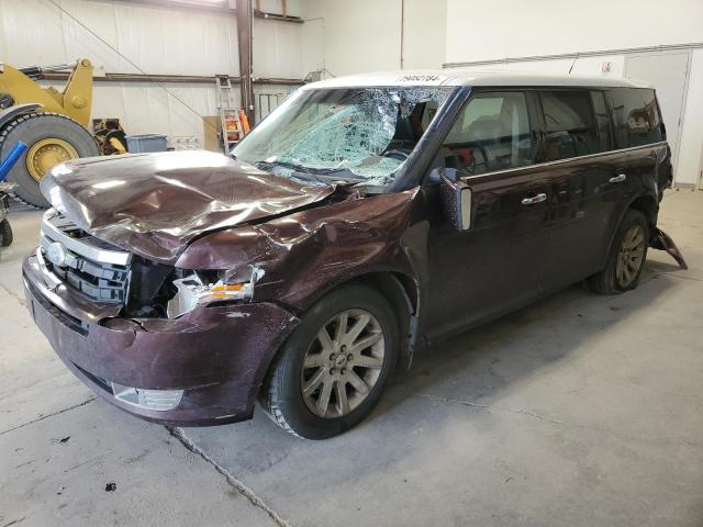 FORD FLEX SEL 2009 burgundy 4dr spor gas 2FMDK52C29BA93871 photo #1