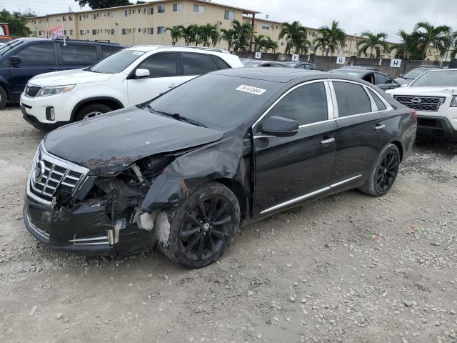 CADILLAC XTS PREMIU 2013 black sedan 4d gas 2G61S5S3XD9210803 photo #1