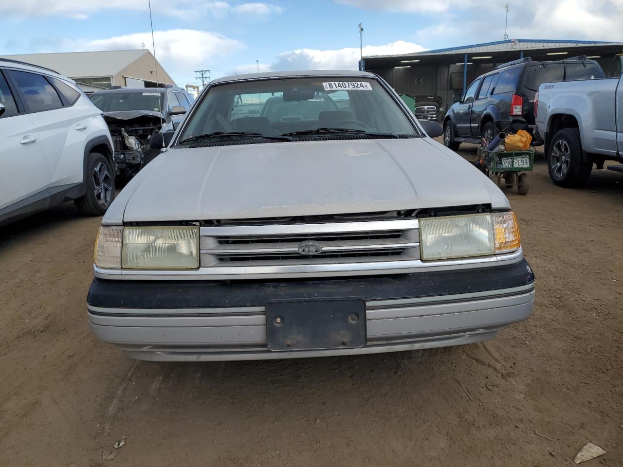 Lot #2991047200 1991 FORD TEMPO GL