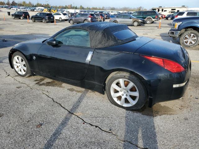 NISSAN 350Z CONV 2004 black  gas JN1AZ36A14T015190 photo #3