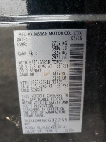 2016 NISSAN PATHFINDER - 5N1AR2MM3GC632255