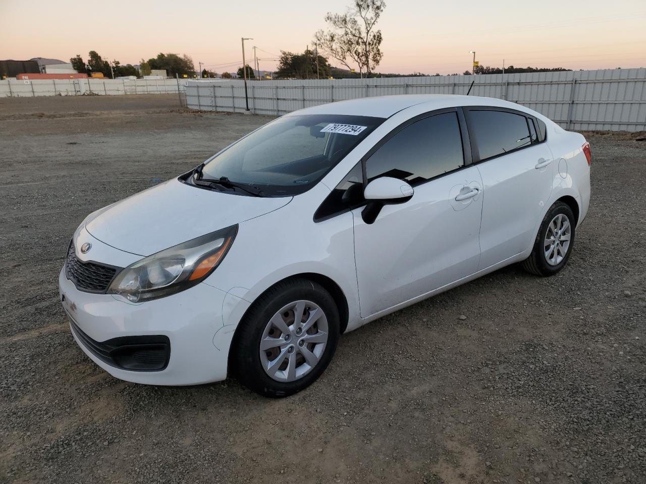 Lot #2974841118 2013 KIA RIO LX