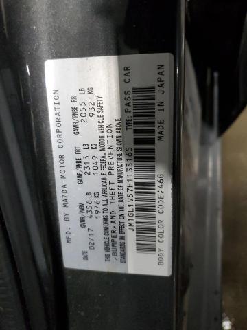 2017 MAZDA 6 TOURING - JM1GL1V57H1133165