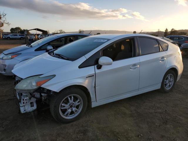 TOYOTA PRIUS 2010 white  hybrid engine JTDKN3DU8A0095062 photo #1