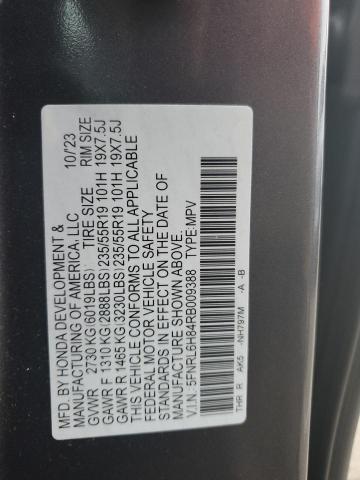 VIN 5FNRL6H84RB009388 2024 HONDA ODYSSEY no.13