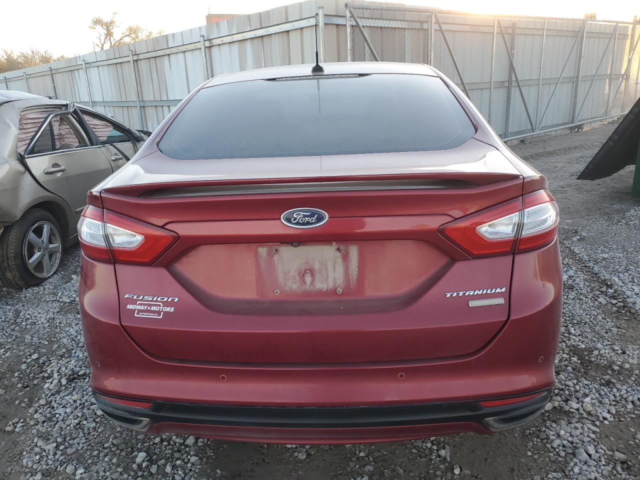 Lot #3020859779 2016 FORD FUSION TIT