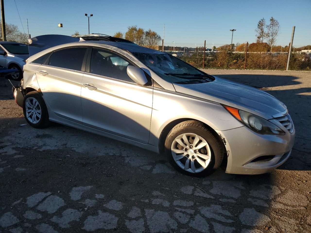 Lot #3024176842 2011 HYUNDAI SONATA GLS