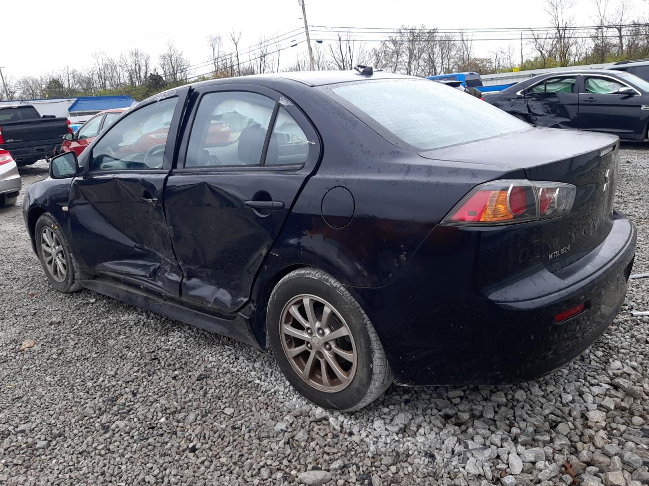 Lot #3026041948 2010 MITSUBISHI LANCER ES/