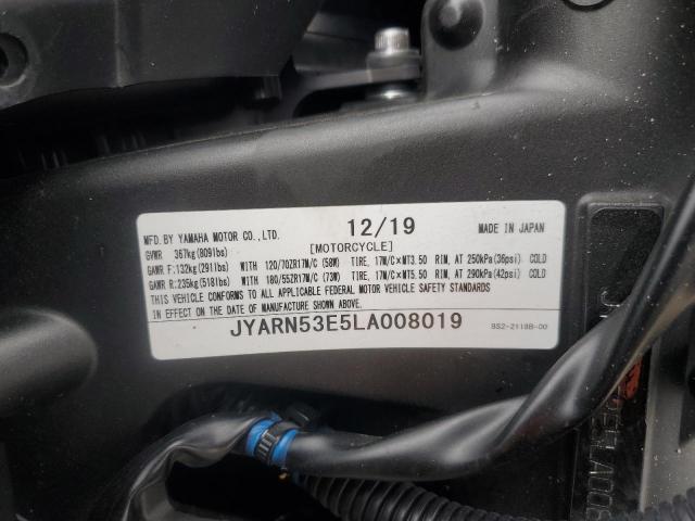 2020 YAMAHA MT09 - JYARN53E5LA008019