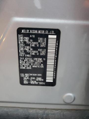 2016 INFINITI QX80 - JN8AZ2NF8G9613805