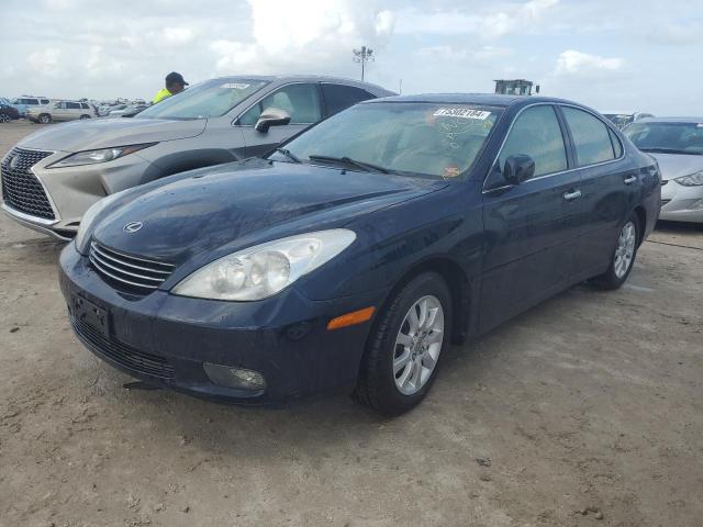 LEXUS ES 300 2002 blue  gas JTHBF30G925026574 photo #1