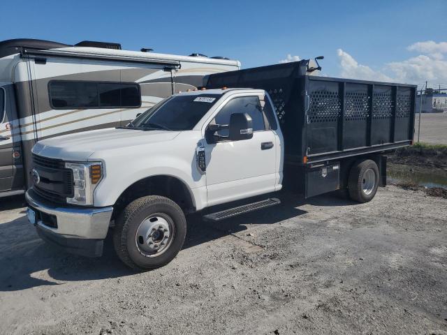 FORD F350 SUPER 2019 white  gas 1FDRF3H68KEE58502 photo #1