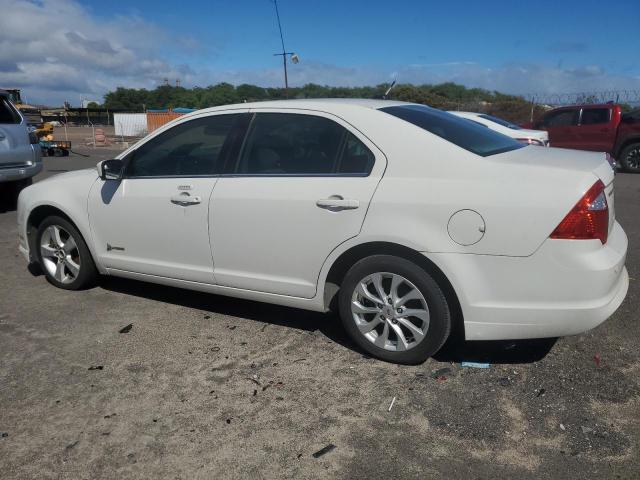 FORD FUSION HYB 2012 white  hybrid engine 3FADP0L38CR447513 photo #3