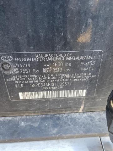 2015 HYUNDAI SONATA SPO - 5NPE34ABXFH109677