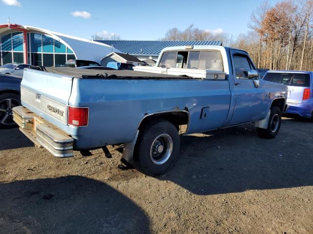 CHEVROLET V10 1987 blue  gas 1GCEV14K8HF397684 photo #4