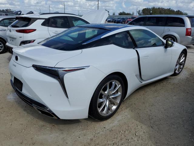 LEXUS LC 500 2020 white  gas JTHEP5AYXLA008039 photo #4