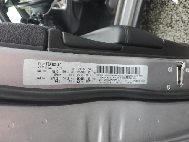 2019 JEEP GRAND CHER - 1C4RJFBGXKC783072