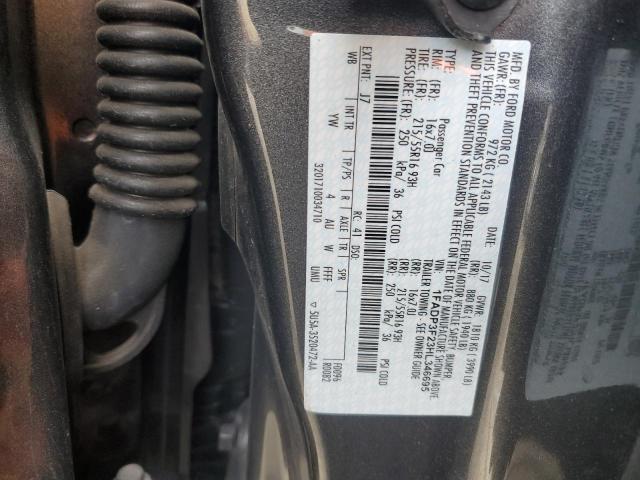 2017 FORD FOCUS SE - 1FADP3F23HL346695