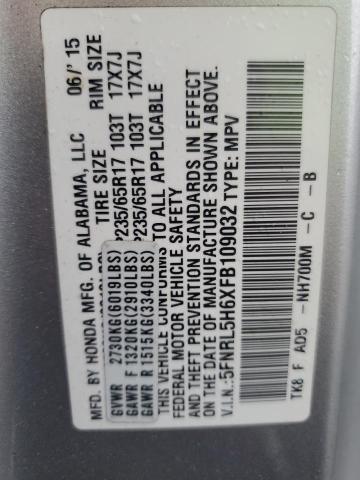 2015 HONDA ODYSSEY EX - 5FNRL5H6XFB109032
