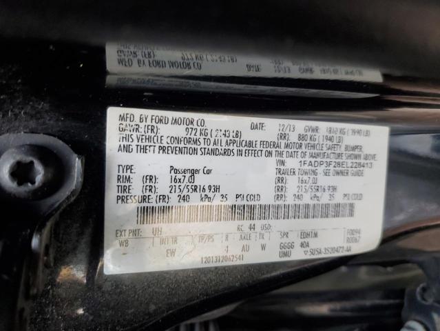 VIN 1FADP3F28EL228413 2014 Ford Focus, SE no.12