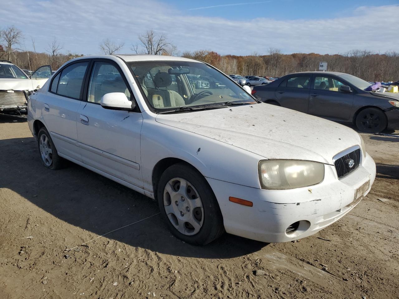 Lot #3034280079 2002 HYUNDAI ELANTRA GL