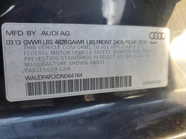 VIN WAUDFAFLXDN044164 2013 AUDI A4 no.13