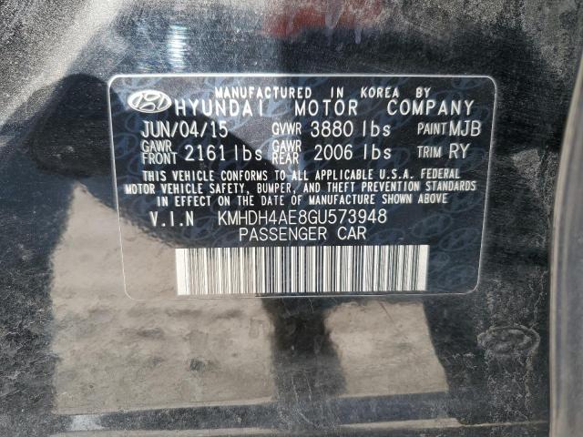 2016 HYUNDAI ELANTRA SE - KMHDH4AE8GU573948