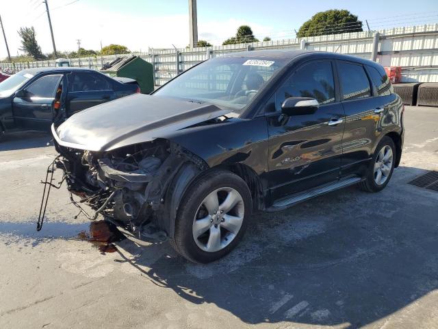 ACURA RDX TECHNO 2007 black  gas 5J8TB18587A020404 photo #1