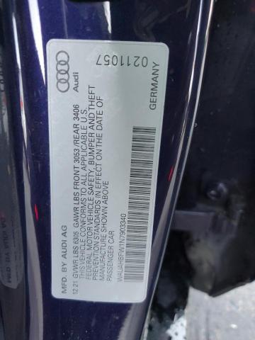 2022 AUDI RS E-TRON WAUAHBFW1N7903340