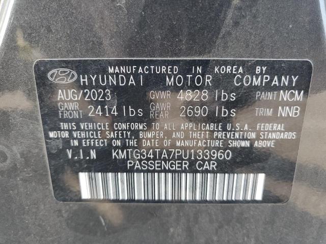 VIN KMTG34TA7PU133960 2023 GENESIS G70 BASE no.12