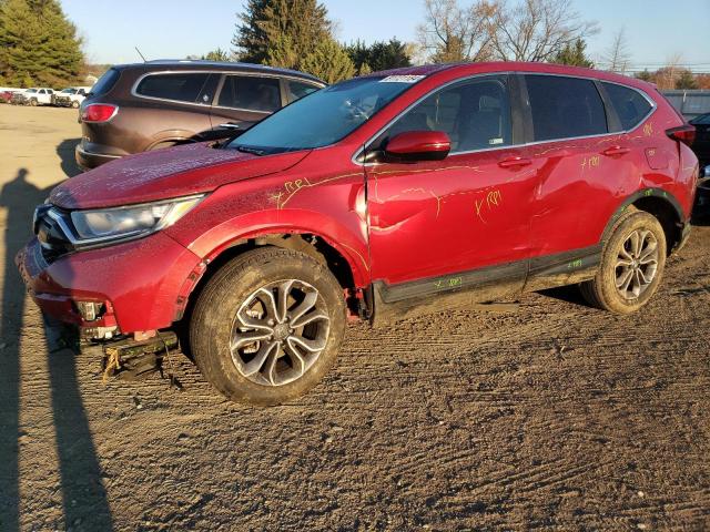 HONDA CR-V EX 2021 red  gas 2HKRW2H51MH617286 photo #1